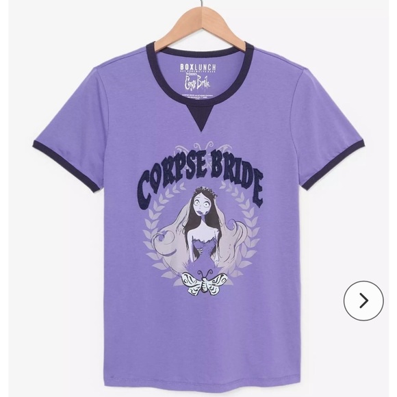 box lunch Tops - Corpse Bride Box Lunch Emily Womens Tshirt Size XS New With Tags NWT